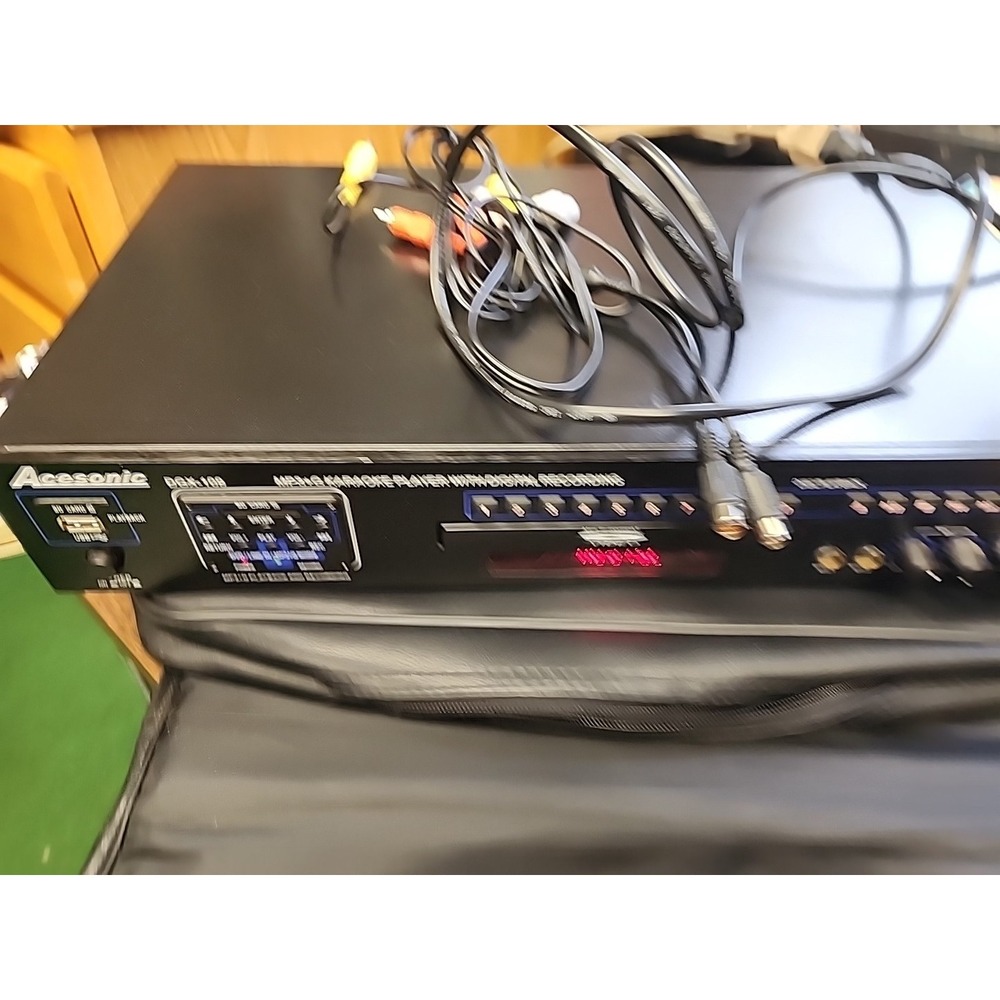 Acesonic DGX-109 Multi-Format Karaoke/DVD Player & Recorder - TESTED & WORKING